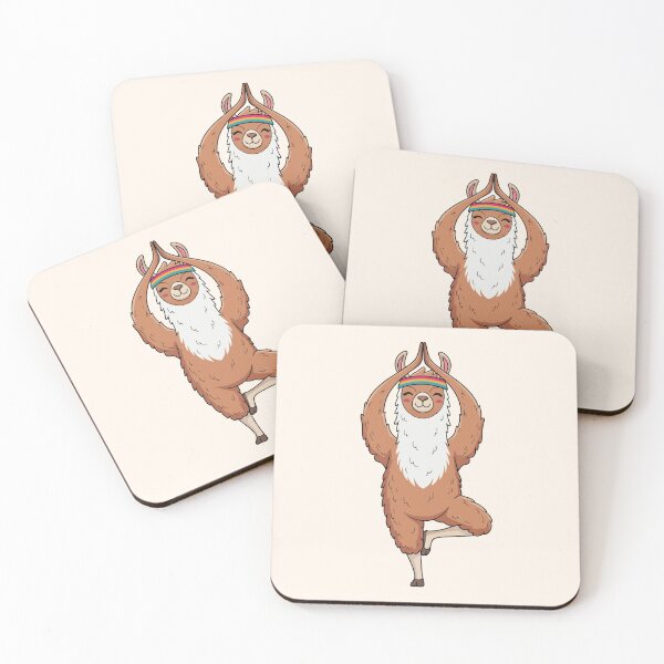 Item preview, Yoga Llama Tree Pose designed and sold by Amir Faysal.