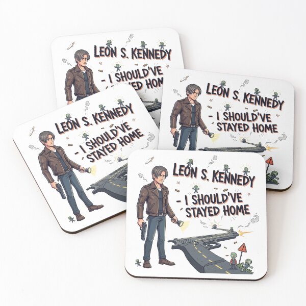 Item preview, Leon Kennedy I Should Have Stayed Home Funny Meme designed and sold by VitalDesigner.