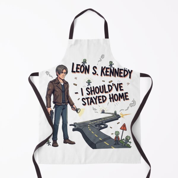 Item preview, Leon Kennedy I Should Have Stayed Home Funny Meme designed and sold by VitalDesigner.