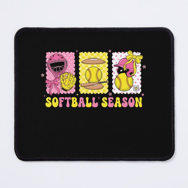Item preview, Girls Softball Season Bow designed and sold by KroghDs.