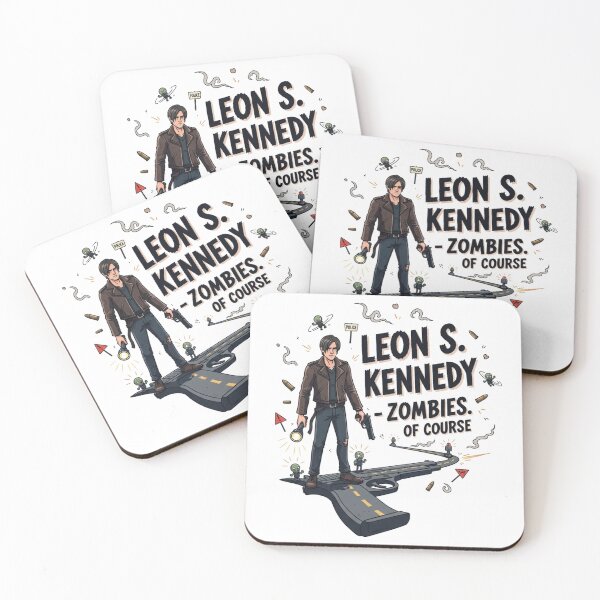 Item preview, Leon Kennedy Zombies Of Course Funny Meme designed and sold by VitalDesigner.