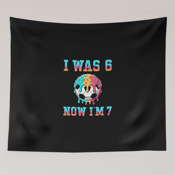 Item preview, I Was 6 Now Im 7 Shirt Boys Soccer designed and sold by Imalyanmani.