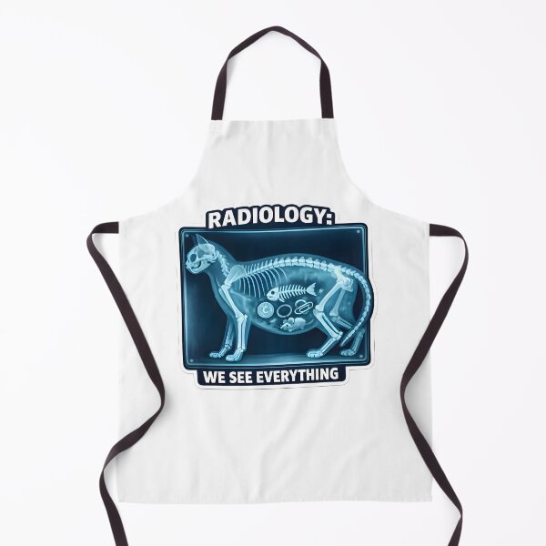Item preview, Radiology We See Everything – Funny Veterinary X-Ray Humor Vet Tech Sticker designed and sold by Bettybee00.