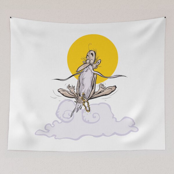 Item preview, Wise Guru meditation designed and sold by Bobb's cartoons.