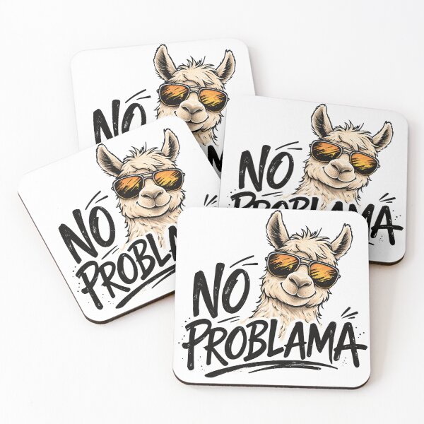 Item preview, Llama wearing sunglasses designed and sold by Stylehero.