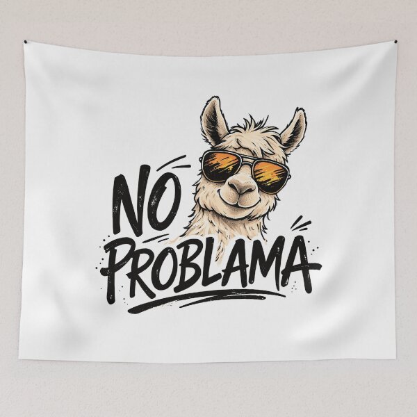 Item preview, Llama wearing sunglasses designed and sold by Stylehero.