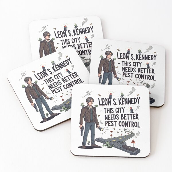 Item preview, Leon Kennedy Pest Control Funny Meme designed and sold by VitalDesigner.