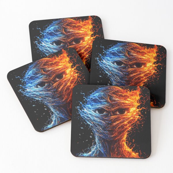 Item preview, Fire vs Water Elemental Soul designed and sold by TISOM1.