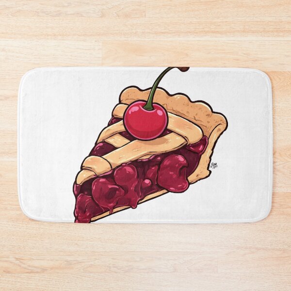 Item preview, Cherry Pie Slice Illustration | Sweet Dessert Graphic | Cherry Pie Art designed and sold by Karolina’s Cozy Creations.