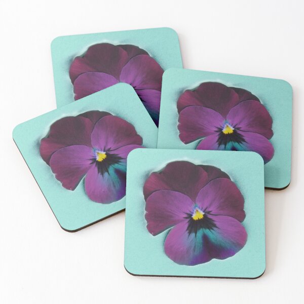 Item preview, Purple viola tricolor designed and sold by evalundbergline.
