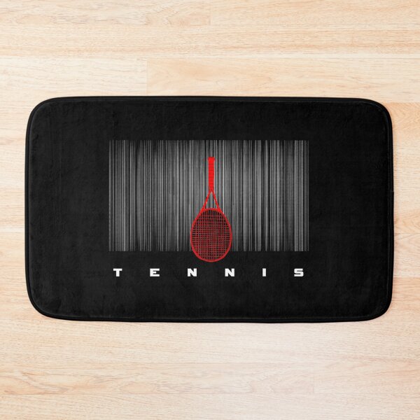 Item preview, Tennis Racket Barcode Minimalist Tennis  designed and sold by WayTBeenkenArt.