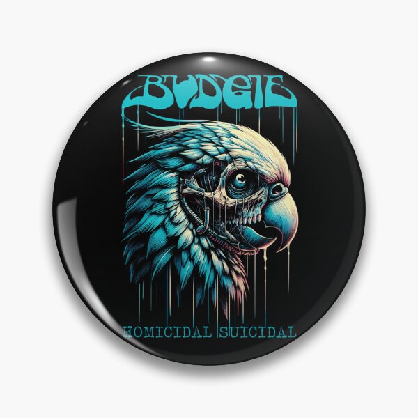 Item preview, BudgieHomicidal Suicidal  designed and sold by GARDEOX.