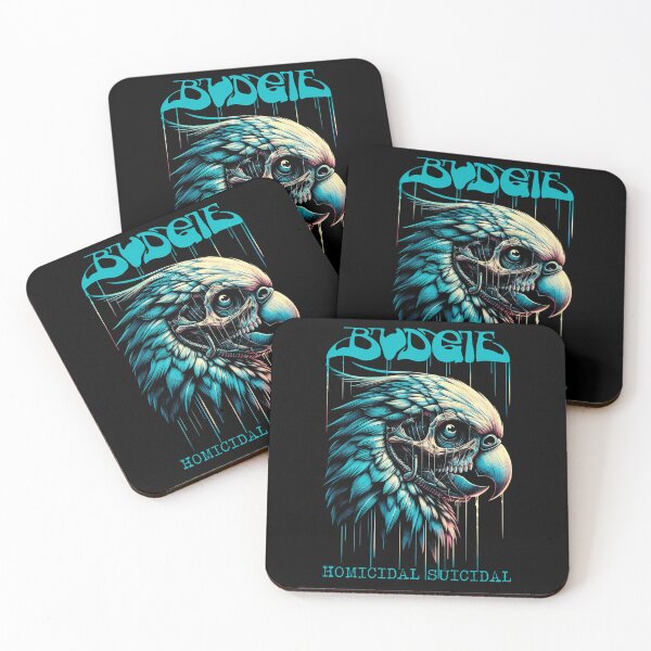 Item preview, BudgieHomicidal Suicidal  designed and sold by GARDEOX.