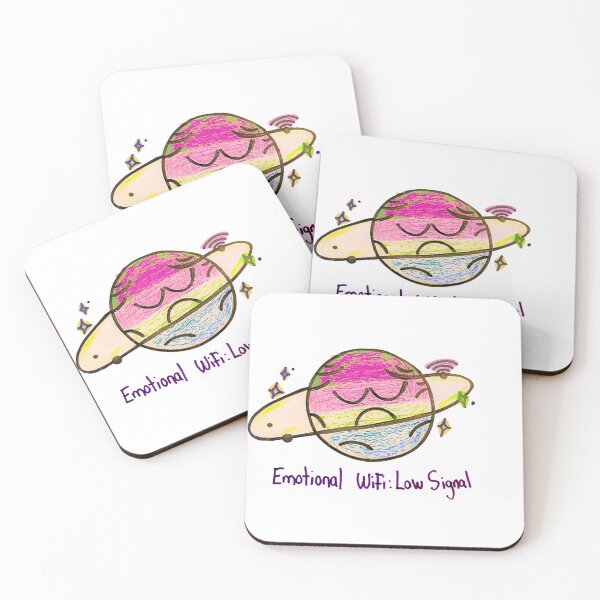 Item preview, Emotional WiFi: Low Signal – Social Battery Humor Minimalist Design designed and sold by Low Battery Society.