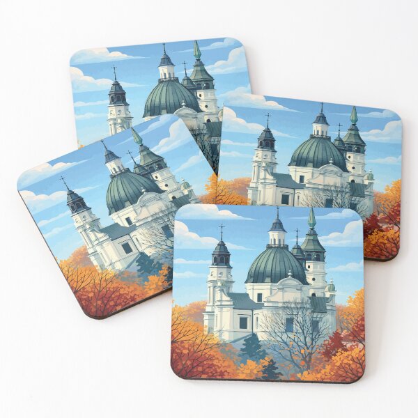 Item preview, Poland - Chelm Basilica in Autumn designed and sold by darekkocurek.