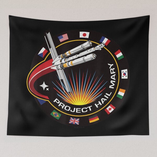 Item preview, Project Hail Mary Space Mission Rocket Sci Fi Fan Design designed and sold by YubitaLeLe.