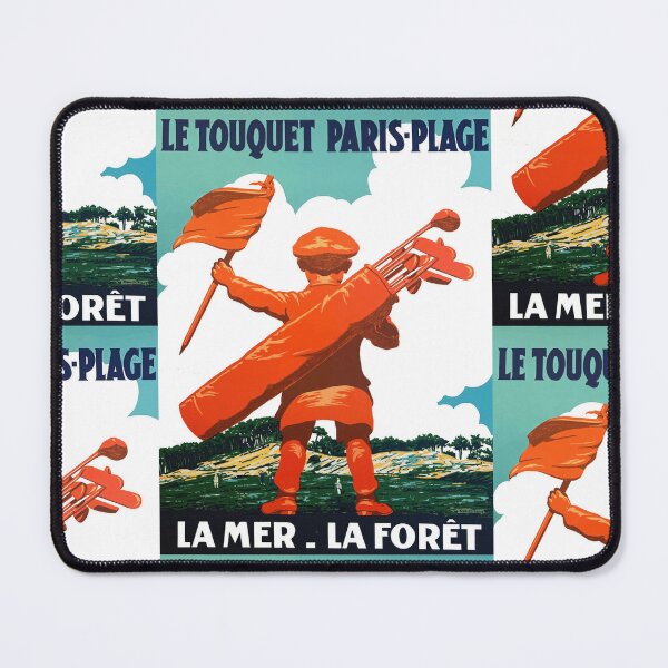 Item preview, Vintage Travel Poster | Le Touquet Paris-Plage Art Deco | Golf & Seaside Resort | 1920s France Wall Art | Bold Colors designed and sold by artofuniverse.