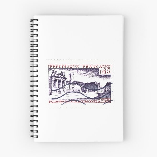Item preview, French Palais Des Bourgogne Vintage Postage Stamp designed and sold by red-amber65.