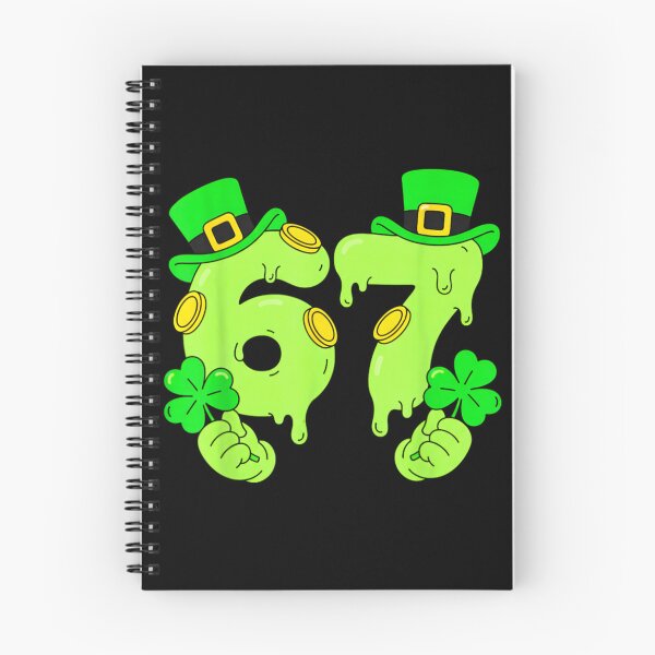 Item preview, Lucky 67 Funny St Patricks Day Shamrock Leprechaun Hat Shirt designed and sold by LittleNhutton.