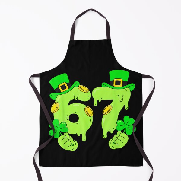 Item preview, Lucky 67 Funny St Patricks Day Shamrock Leprechaun Hat Shirt designed and sold by LittleNhutton.