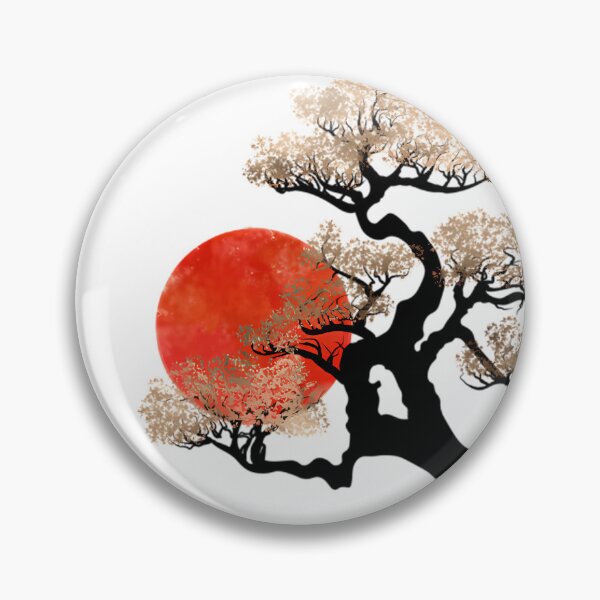 Item preview, Enso Circle And Bonsai Tree  designed and sold by AbbeAbernat.