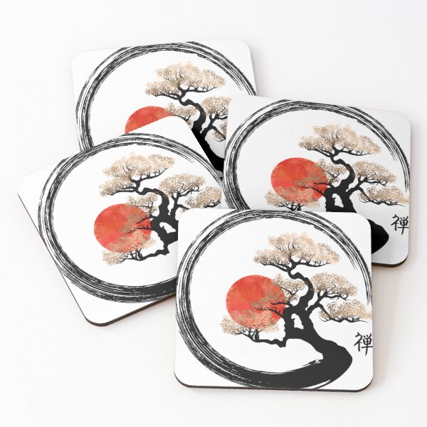 Item preview, Enso Circle And Bonsai Tree  designed and sold by AbbeAbernat.