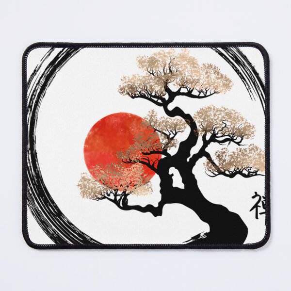 Item preview, Enso Circle And Bonsai Tree  designed and sold by AbbeAbernat.