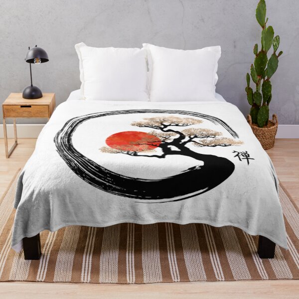 Item preview, Enso Circle And Bonsai Tree  designed and sold by AbbeAbernat.