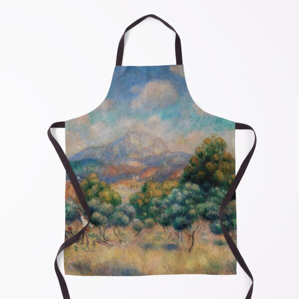 Item preview, Pierre Auguste Renoir Poster: Montagne Sainte Victoire Paysage: sunlit landscape art designed and sold by artofuniverse.