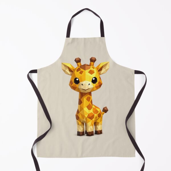 Item preview, Cute Low Poly Geometric Giraffe Illustration designed and sold by AndreBarnard.