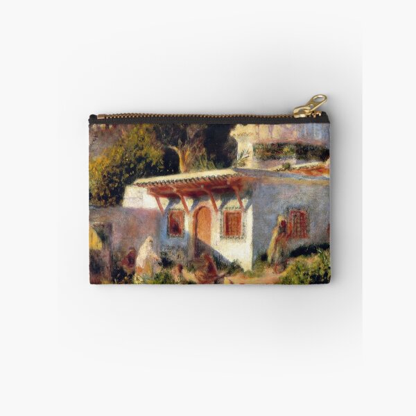 Item preview, Mosque in Algiers by Pierre-Auguste Renoir: Sunlit Orientalist Courtyard Print designed and sold by artofuniverse.