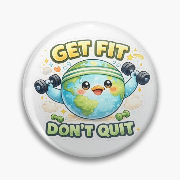 Item preview, Sweet Fitness Earth Get Fit Design designed and sold by giachem99.