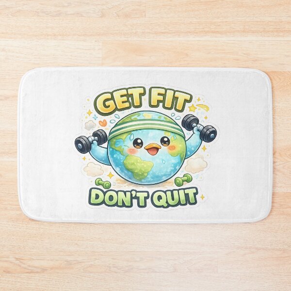 Item preview, Sweet Fitness Earth Get Fit Design designed and sold by giachem99.