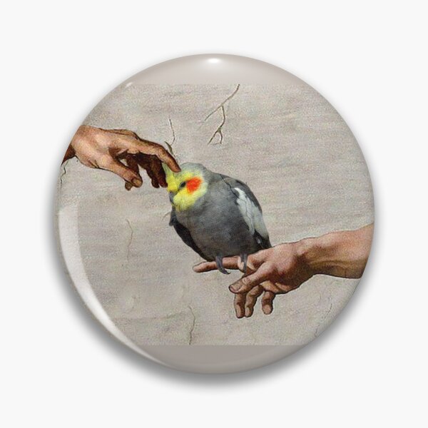 Item preview, Michelangelo' cockatiel designed and sold by FandomizedRose.