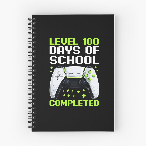Item preview, Level 100 Days of School Completed Gamer Design designed and sold by FGTV2021.