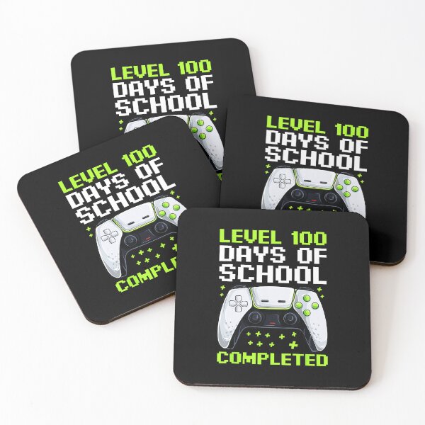 Item preview, Level 100 Days of School Completed Gamer Design designed and sold by FGTV2021.