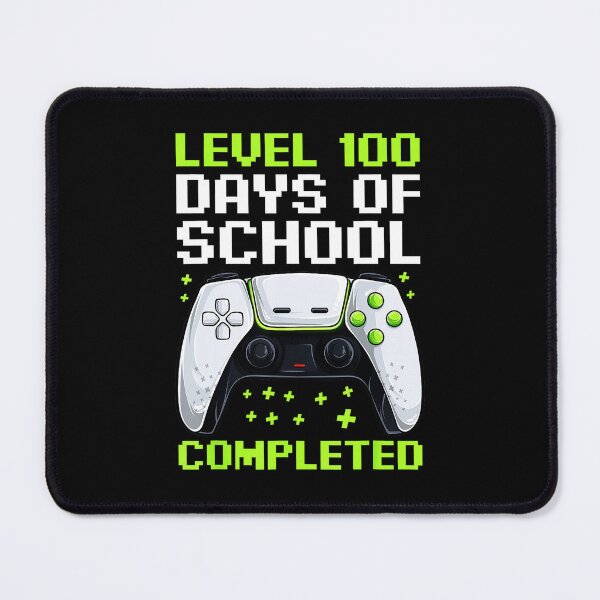 Item preview, Level 100 Days of School Completed Gamer Design designed and sold by FGTV2021.