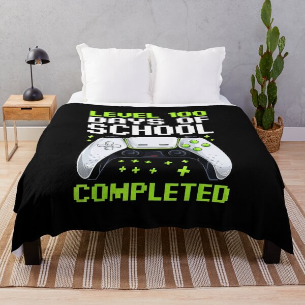 Item preview, Level 100 Days of School Completed Gamer Design designed and sold by FGTV2021.