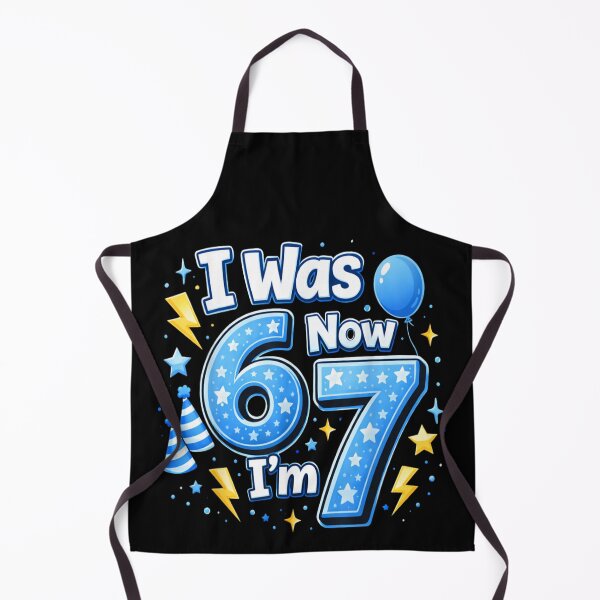 Item preview, I Was 6 Now I'm 7 Kids Seventh Birthday Party Shirt designed and sold by LittleNhutton.