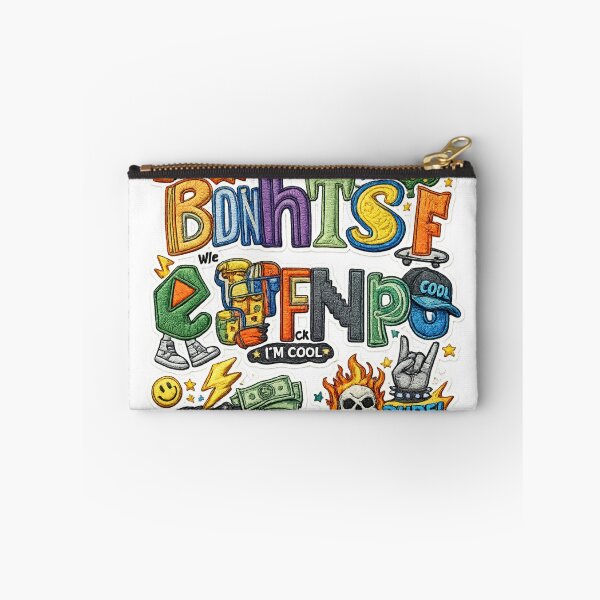 Item preview, Colorful Graffiti Alphabet Doodle Sticker Design designed and sold by TaitelCraft.