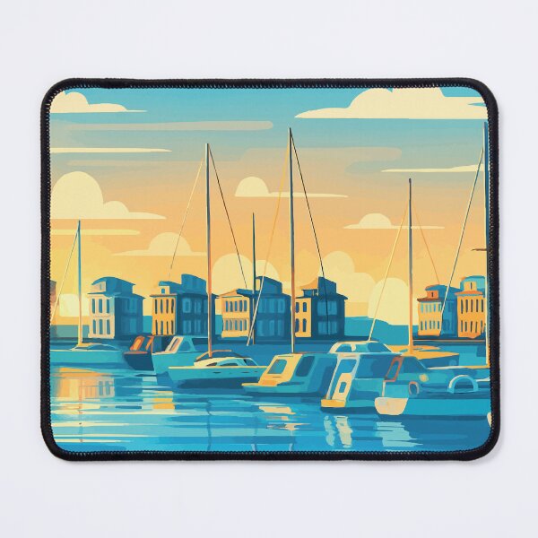 Item preview, Flensburg -– Sunset Marina and boats designed and sold by darekkocurek.