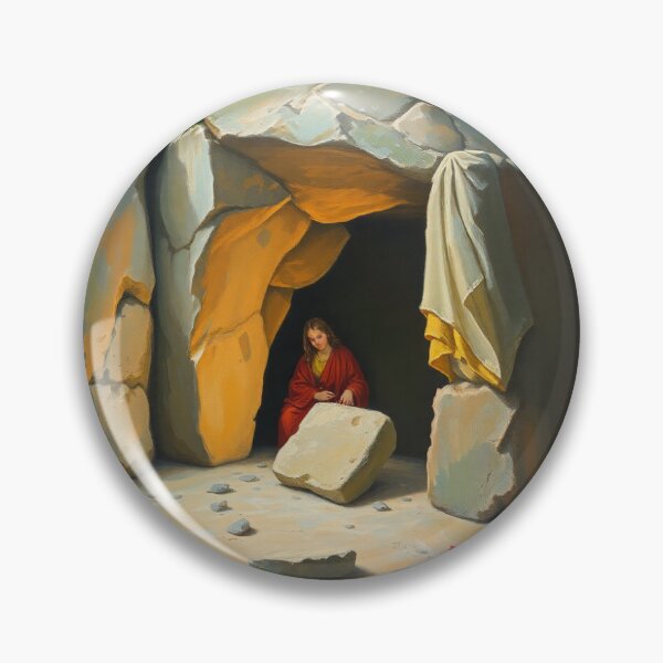 Item preview, The empty tomb, Jesus has raisen. designed and sold by oldMastersofart.