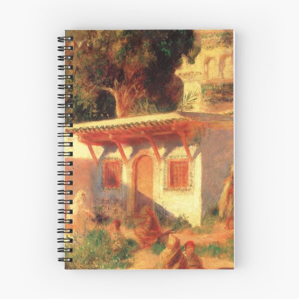 Item preview, Mosque in Algiers by Pierre-Auguste Renoir: Sunlit Impressionist Poster designed and sold by artofuniverse.