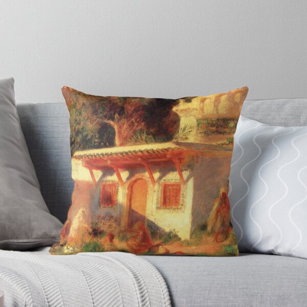 Item preview, Mosque in Algiers by Pierre-Auguste Renoir: Sunlit Impressionist Poster designed and sold by artofuniverse.