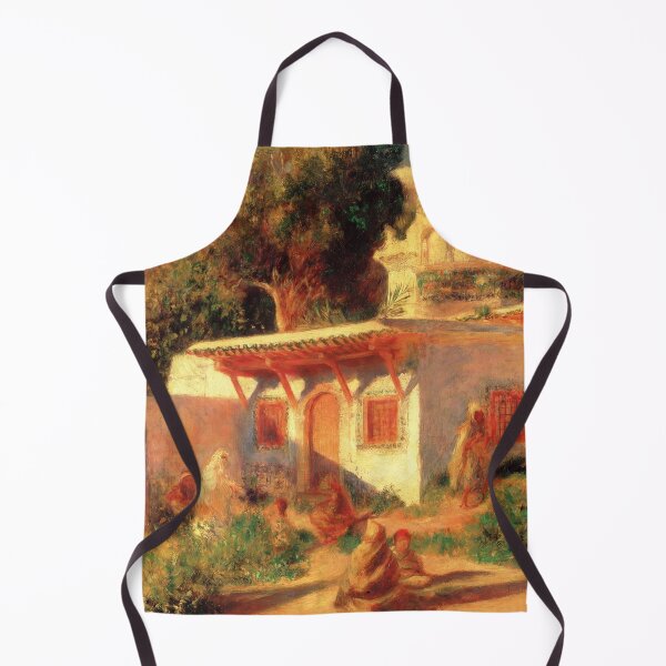 Item preview, Mosque in Algiers by Pierre-Auguste Renoir: Sunlit Impressionist Poster designed and sold by artofuniverse.