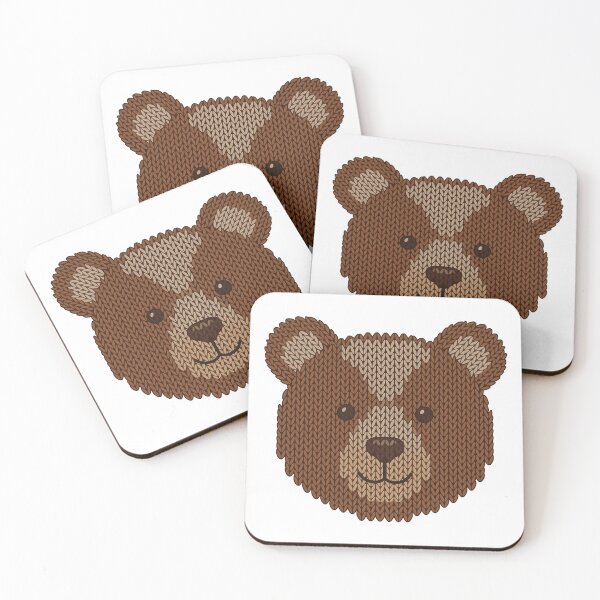 Item preview, Cute Bear - Knitted Texture Vintage Teddy Bear Cozy Design designed and sold by Pattern-Parade.