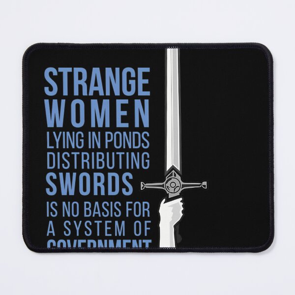 Item preview, Strange Women Lying In Ponds Distributing Swords - Monty Python designed and sold by DeltaJohns.