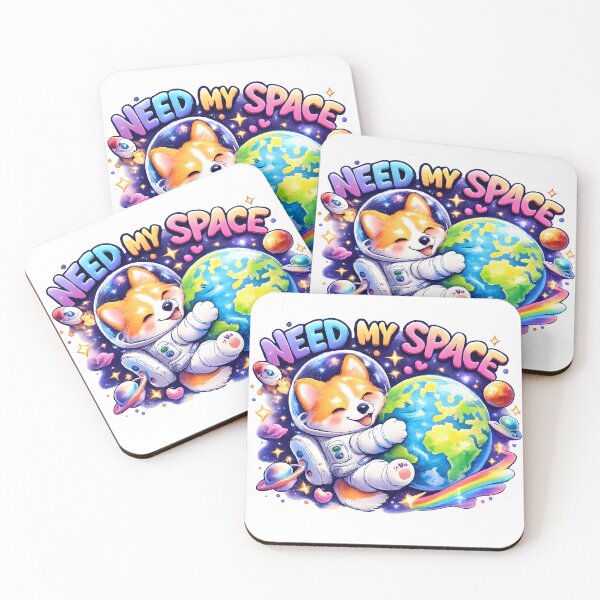 Item preview, Sweet Corgi Astronaut Need My Space designed and sold by giachem99.