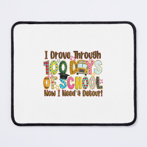 Item preview, I Drove Through 100 Days of School Funny Classroom Milestone designed and sold by gladysenglish.