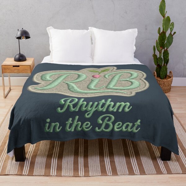 Item preview,  Mint Green RiB Embroidered Patch Artisanal Style designed and sold by Rib-Brand.